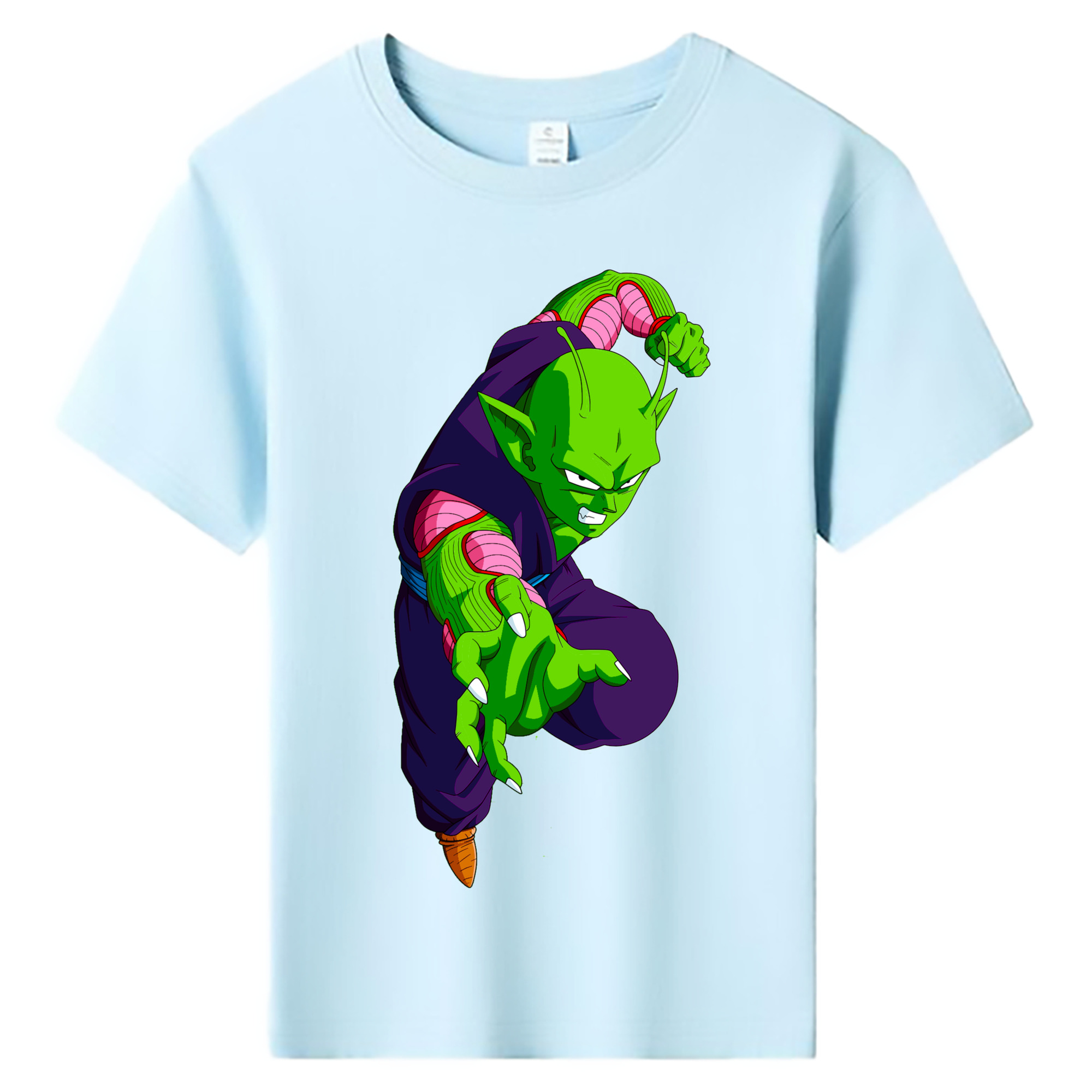 （画像用） ドラゴンボール ピッコロ DRAGON BALL Piccolo 綿100％キッズTシャツ（フロントプリント）